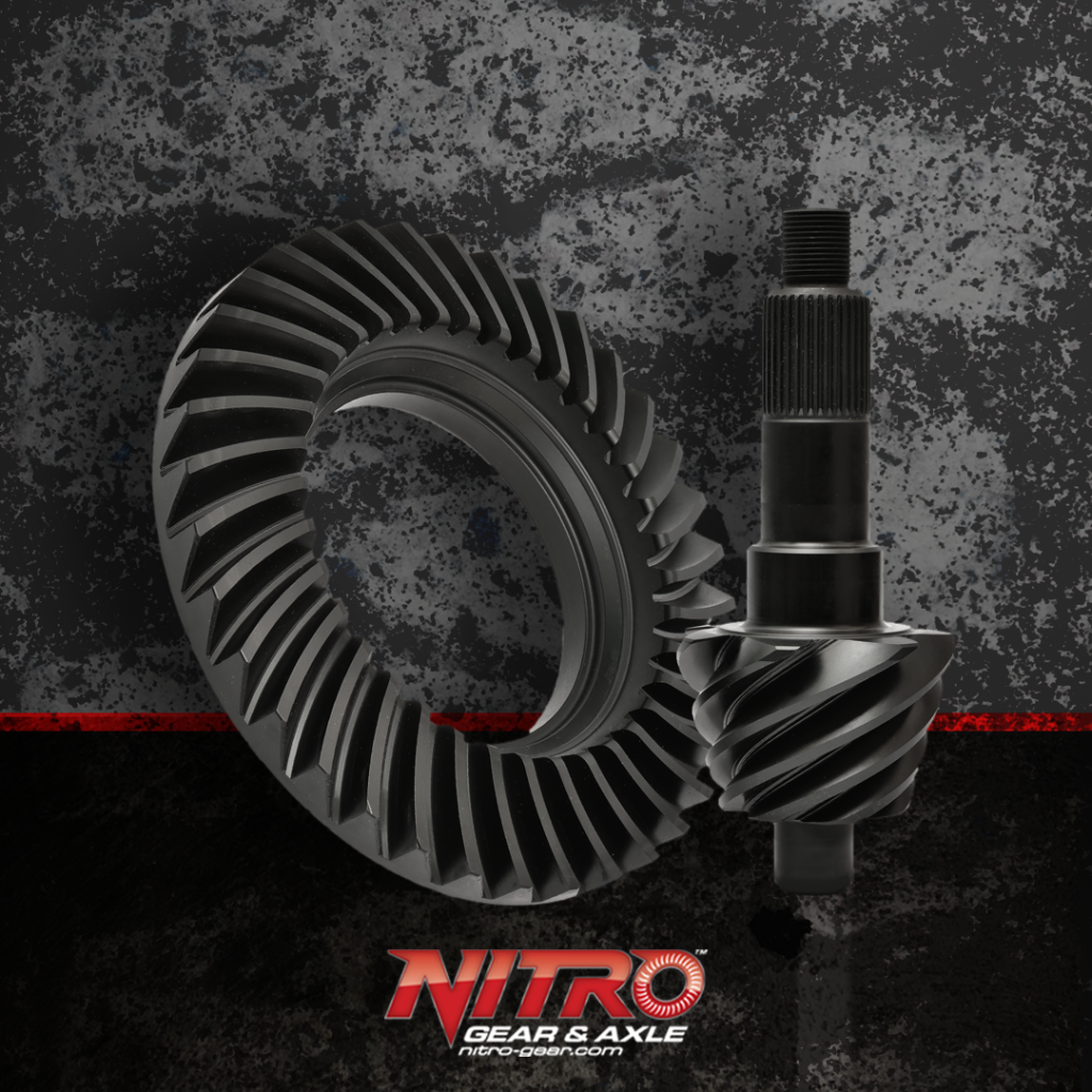 Nitro F10R PRO Gears – 10″ Reverse, Shot-Peened Ring & Pinions for Racing/Competition